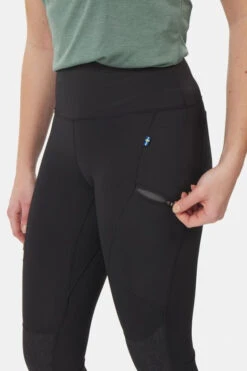 FJÄLLRÄVEN Abisko Trekking HD Legging Dames -Gore Hardloopbroeken Winkle 2210003842035 014 nl