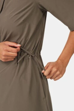 Royal Robbins Spotless Traveler SS Jurk Dames -Gore Hardloopbroeken Winkle 2210004211465 015 nl