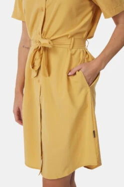 Jack Wolfskin Holiday Midi Dress Jurk Dames -Gore Hardloopbroeken Winkle 4064993663433 015 nl