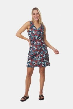 Jack Wolfskin Tioga Road Flower Dress Jurk Dames
