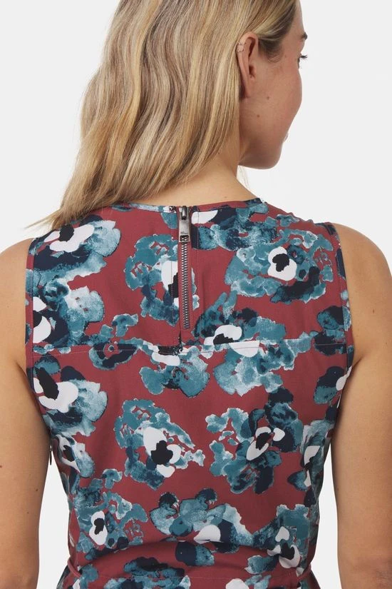 Jack Wolfskin Tioga Road Flower Dress Jurk Dames 6 Jack Wolfskin Tioga Road Flower Dress Jurk Dames - Afbeelding 4