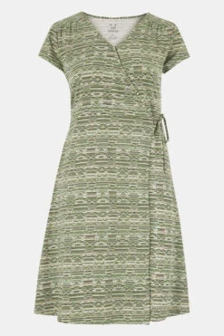 Sherpa Padma Wrap Dress -Gore Hardloopbroeken Winkle anaaxx2004 5306 04 nl