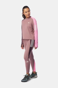 ADIDAS Own The Run Colorblock 7/8 Legging Dames -Gore Hardloopbroeken Winkle c11ced0091 6636 013 nl