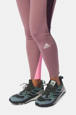 ADIDAS Own The Run Colorblock 7/8 Legging Dames -Gore Hardloopbroeken Winkle c11ced0091 6636 015 nl