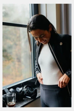 AGU Essential Wind Broek L Bret Z/Z Dames -Gore Hardloopbroeken Winkle dlabe10019 7070 07 nl